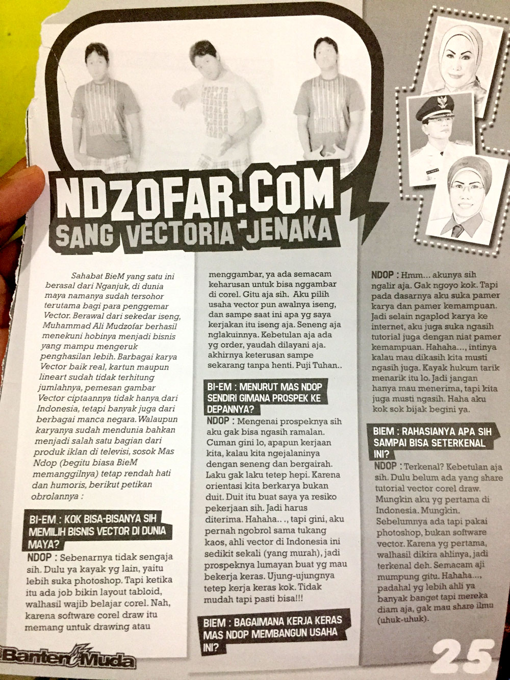 Majalah Banten Muda 1