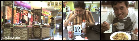 makan pekmpek di haitech mall 