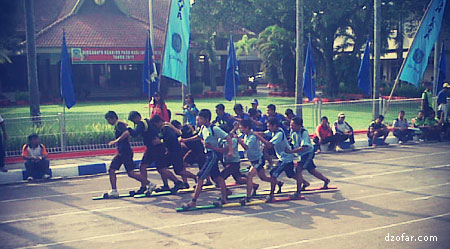 Lomba Bakiak Peringatan Hari Jadi Nganjuk ke 1075