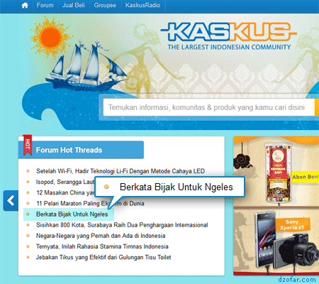hot thread kaskus