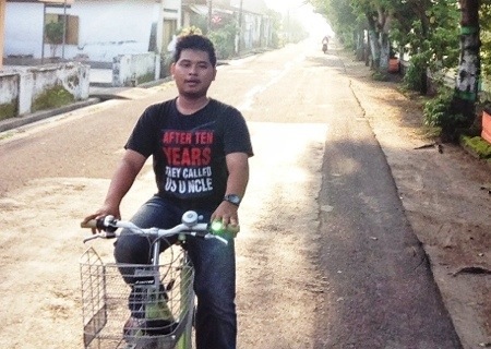 Iman jek Sepedahan