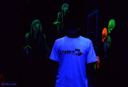 Neon Light di 3D Ghost Haunter 