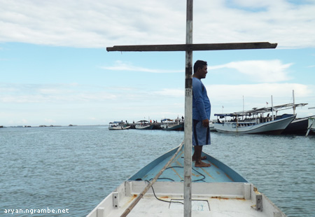 Kapal berangkat