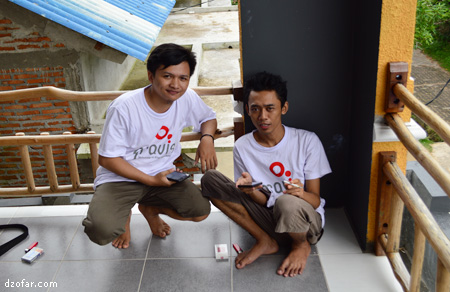 Teras lantai dua
