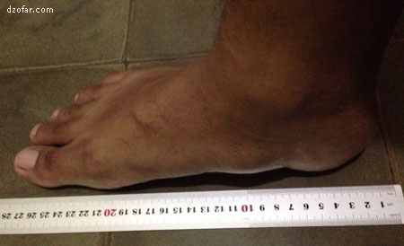 Ukuran Kaki