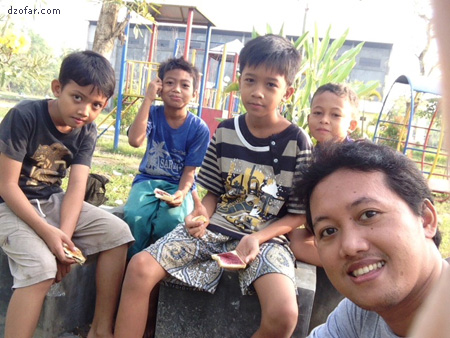 Geng Arjuno Junior di Taman Pintar