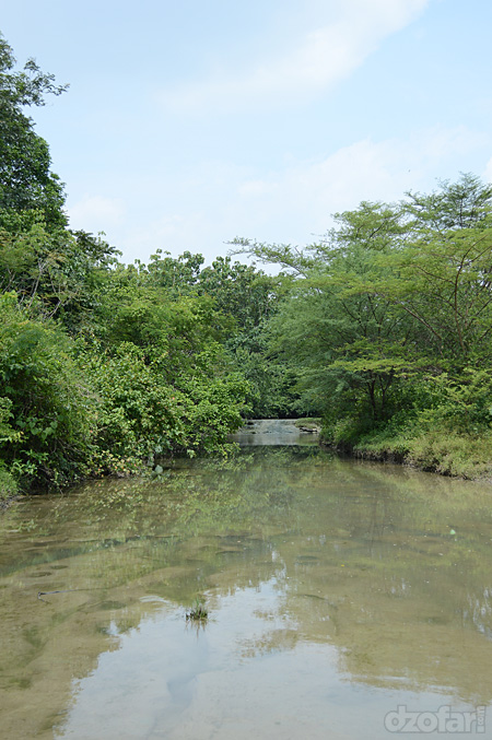 Di atas Air Terjun Ngebleng