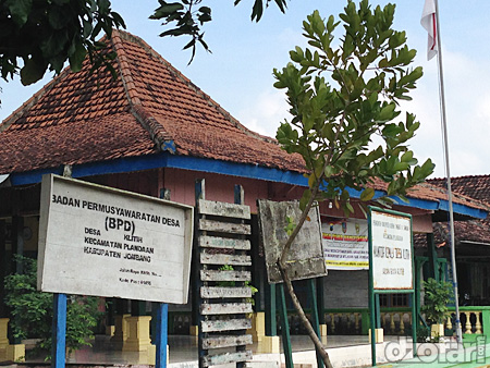 Kantor Kepala Desa Klitih kecamatan Plandaan kabupaten Jombang