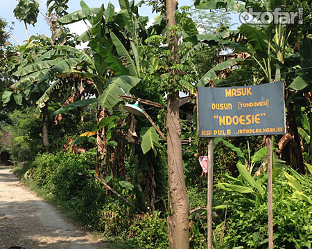 Masuk desa Tondo Wesi