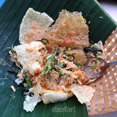 Nasi Pecel berbek