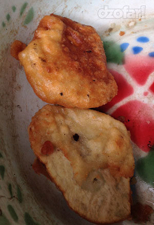Singkong goreng tinggal dua