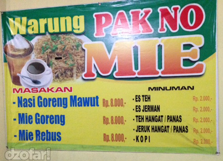 Harga Pak No