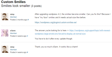 Forum wordpress