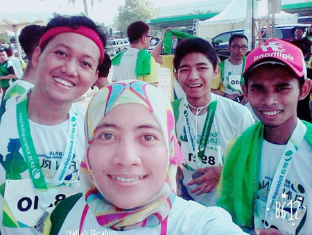 Selfie bareng mbak Nafi