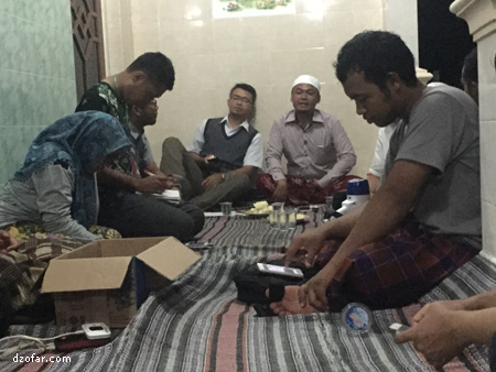 Kepala Desa Batioh. Suud Ali