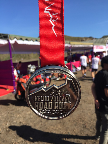 Medali Kelud Volcano Road Run 2016