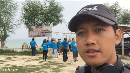 Parkiran air terjun Toroan