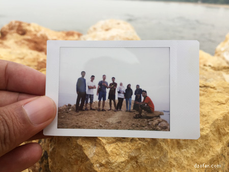 Pantai Nepa in Instan camera