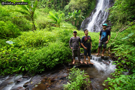 landscape air terjun sri gunting
