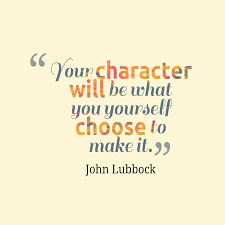 your character is
