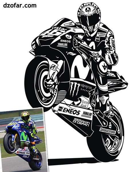 rossi lineart