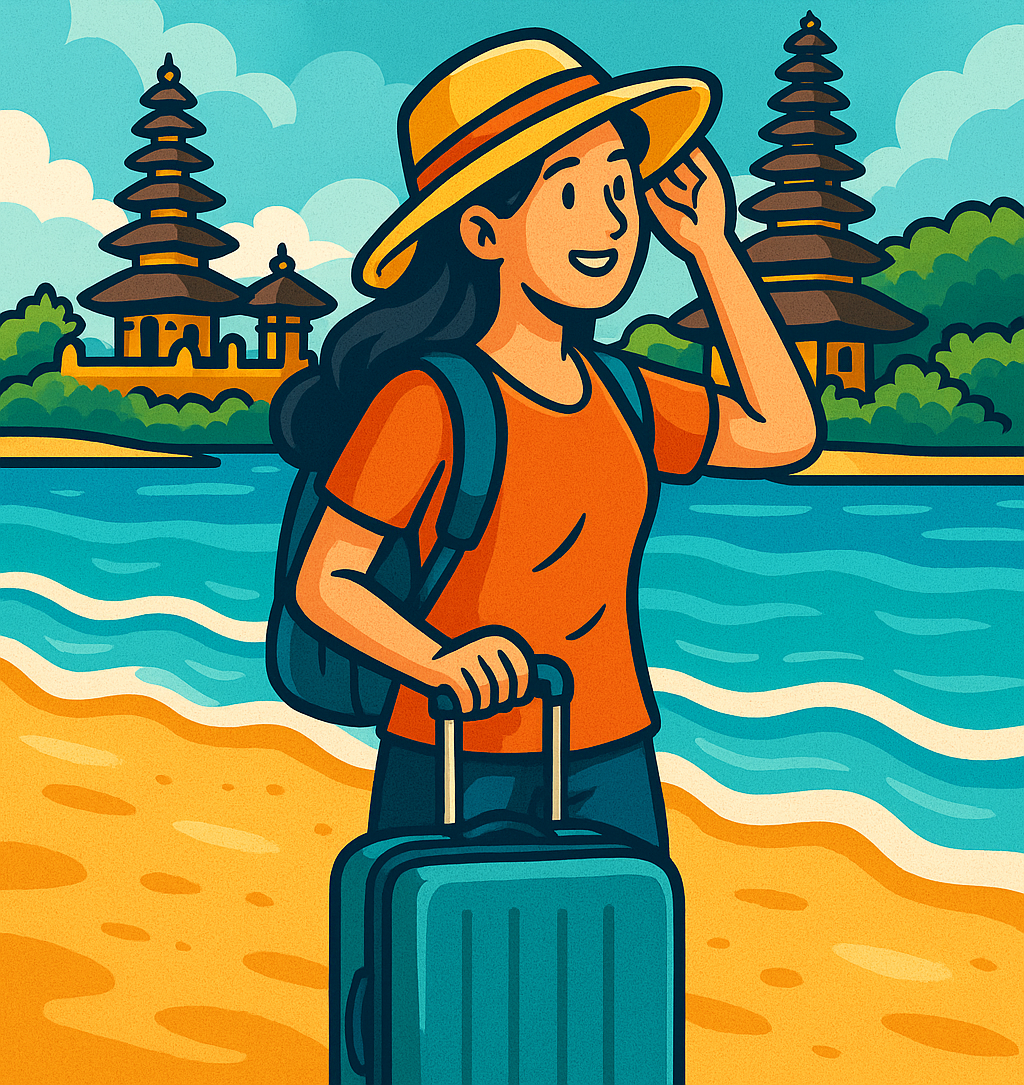 Solo traveler wanita