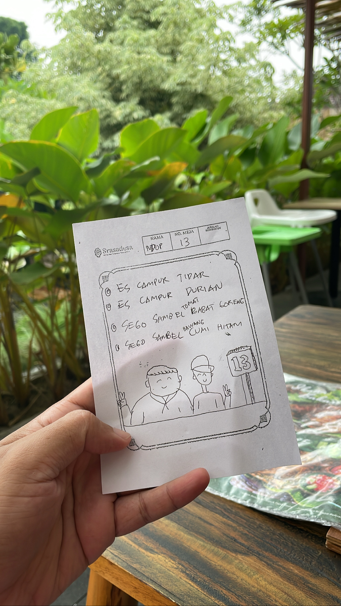 Pesanan srasadesa