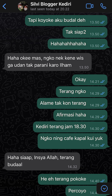 Chat Afirmasi