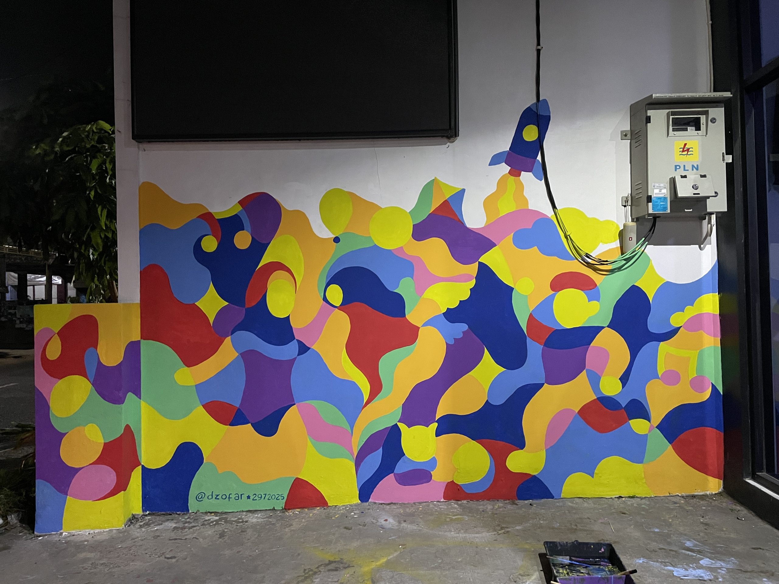 Mural Freedom SMK PSM Warujayeng