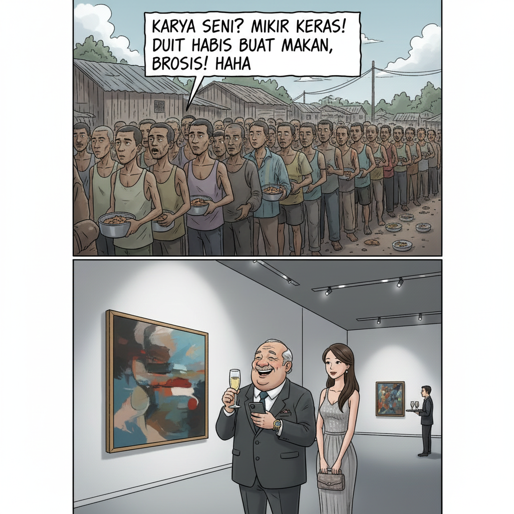 Lukisan buat si Miskin dan Si Kaya