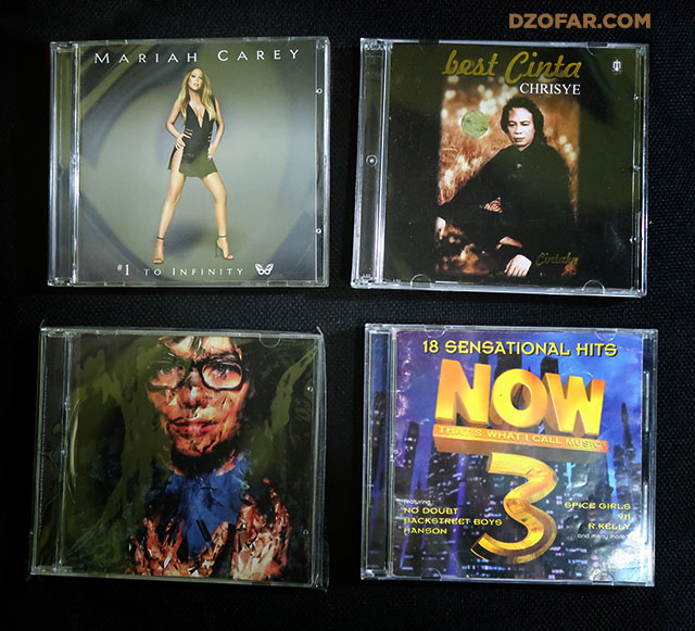 Mariah Carey Infinity, Chrisye - Best Cinta, Bjork - Selmasongs, NOW 3