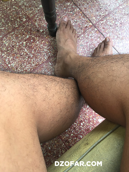 Kaki asli dan kaki meja