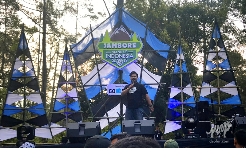 Mas gemes di Jambore Standup Indonesia