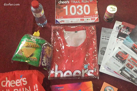 racepack cheers trail run
