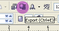 export button