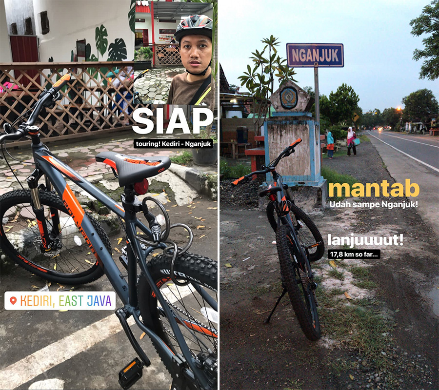 Touring Bareng si Bayu Tubrada 
Polygon Xtrada 6